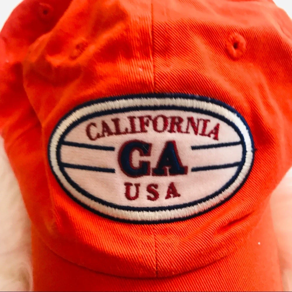 Vintage California USA Patch Dad Hat